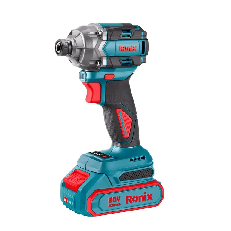 Ronix 8671 – 20V Bürstenloser Akku-Schraubendreher, 1/4 Zoll, 230 Nm