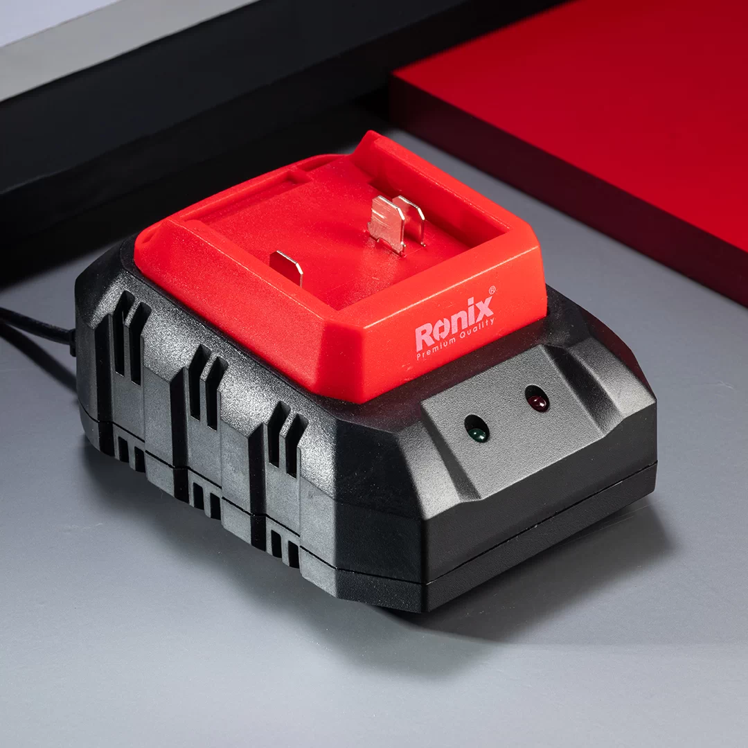 Ronix Schnellladegerät 4Ah 22V kompatibel mit allen 20V Akkus für Makita 18V - 8693