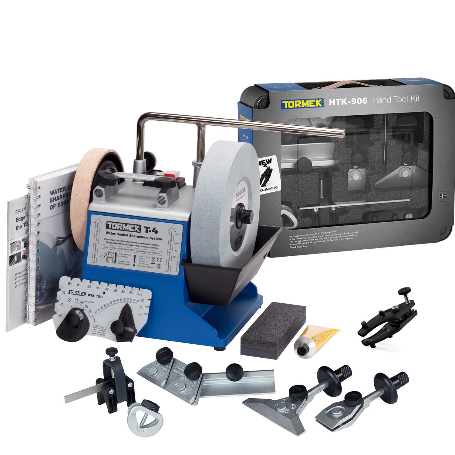 Tormek® T-4 mit HTK-906 Haus & Heim Paket