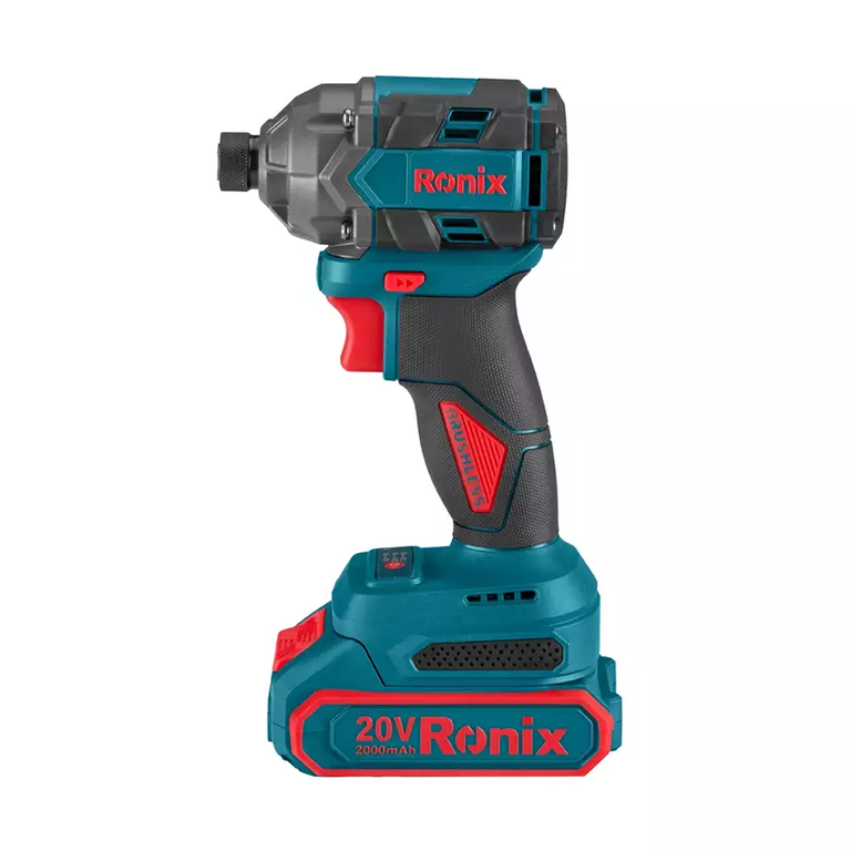 Ronix 8671 – 20V Bürstenloser Akku-Schraubendreher, 1/4 Zoll, 230 Nm