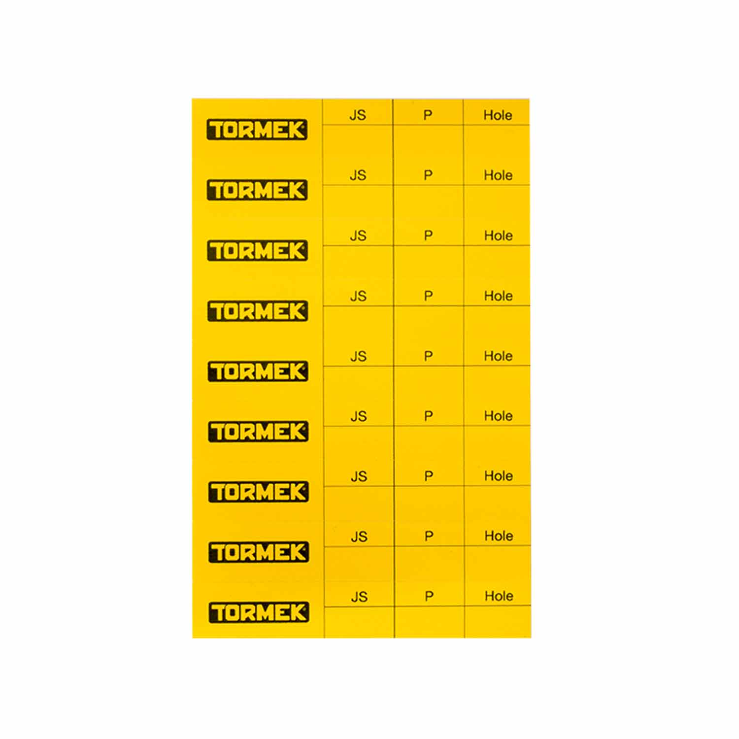 Tormek® PL-01 Werkzeugetiketten