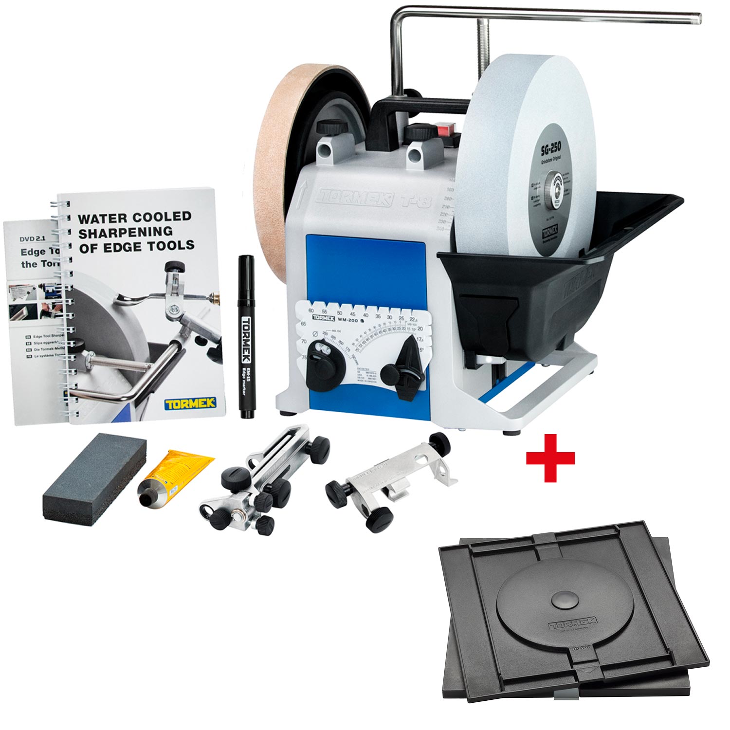 Tormek® T-8 Original "Aktionsmaschine" - jetzt limitiert mit RB-180 gratis