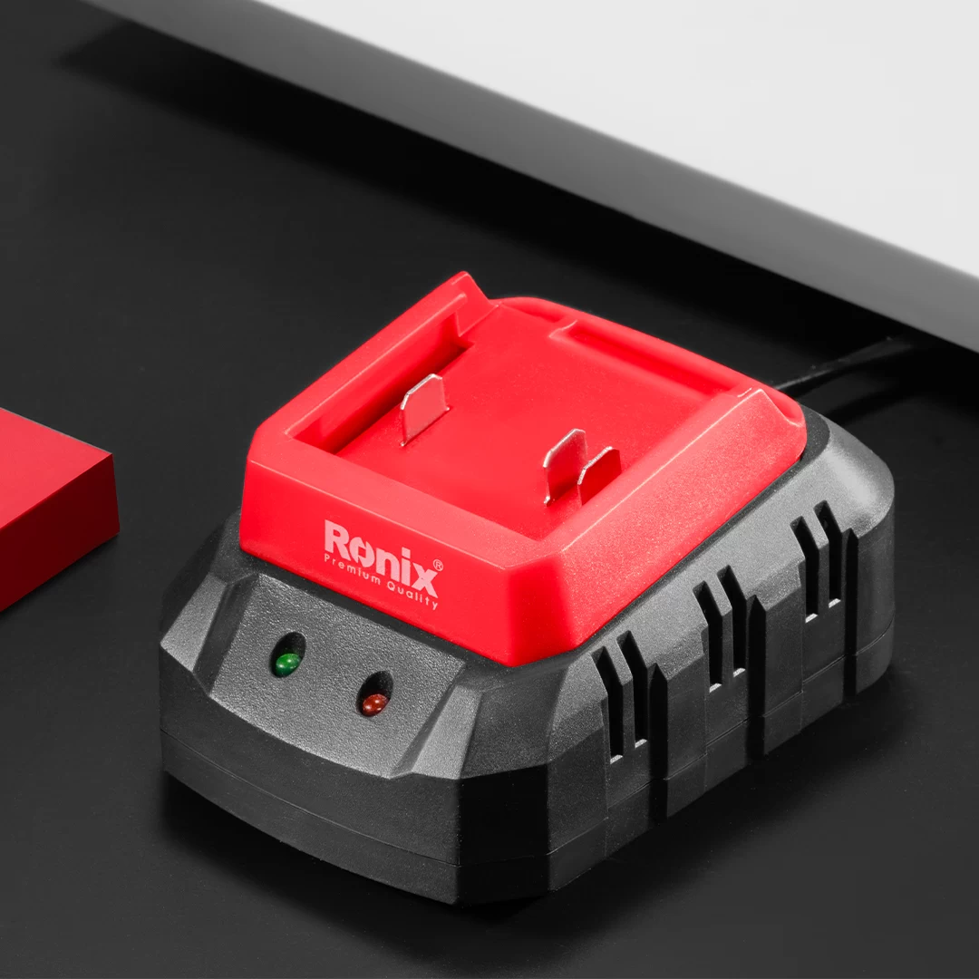 Ronix Schnellladegerät 2Ah 22V kompatibel mit allen 20V Akkus für Makita 18V - 8692